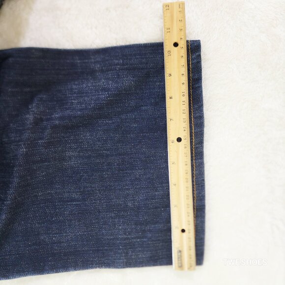 Size 19 x 37" Inseam Vigold Stretch Boot Jeans Tall Girls Dark Denim Vintage - Picture 6 of 10